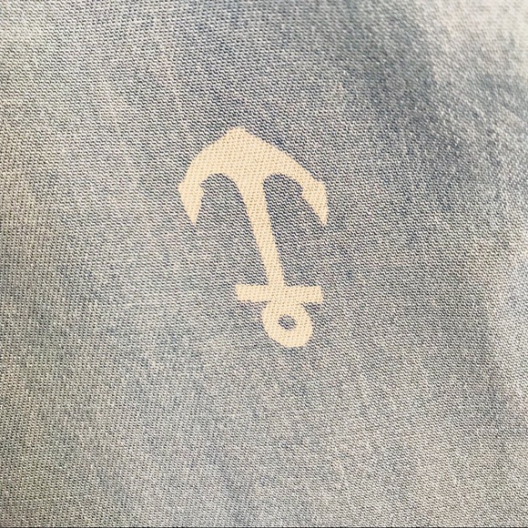 Life Style Nautical Long Sleeve Chambray Shirt - Picture 3 of 8